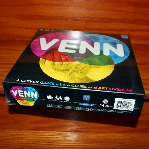 3/$77❤️VENN board game USAopoly Team Party Family Word Picture Association Color - Picture 4 of 14